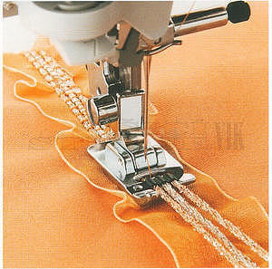 Patka pro našívání textilních tkanic (5 mm)
