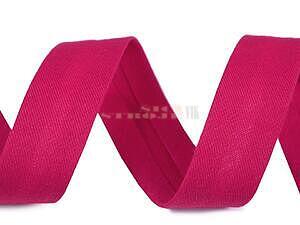 Šikmý proužek bavlněný šíře 20mm elastický 13, pink