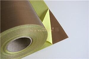 PTFE tkanina 0,25 šíře 1m samolepící skelné vlákno