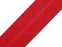 Šikmý proužek bavlněný šíře 30mm zažehlený 300631, červená tmavá